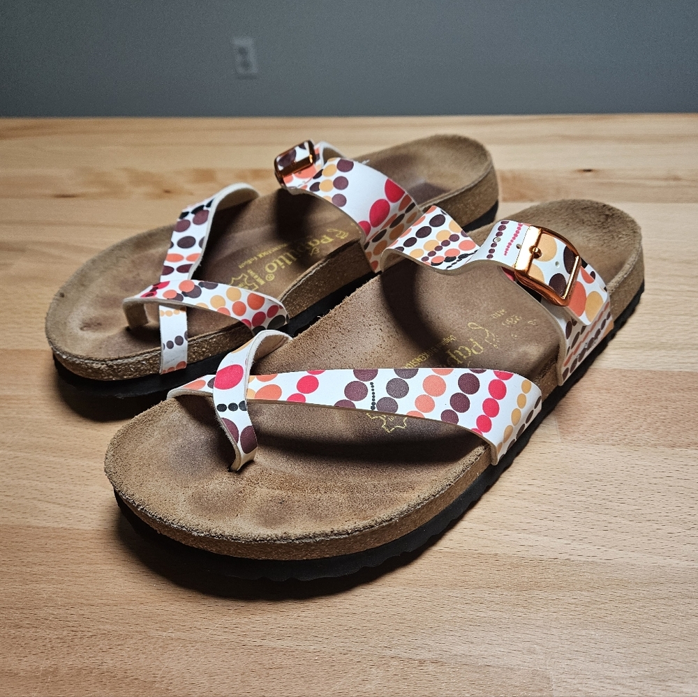 Birkenstock Papillo Tabora Polka Dot Sandals 43